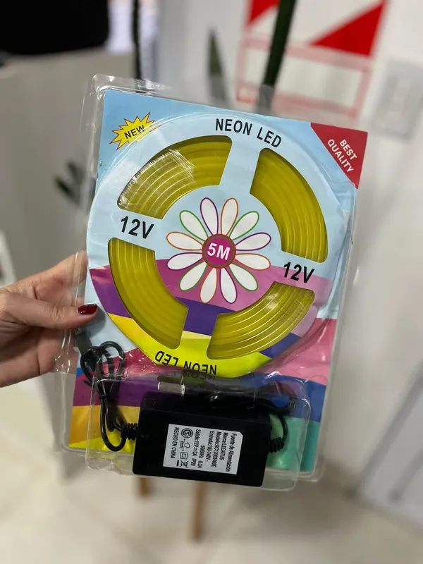 Tira neon 5mts color fijo - FoxCel