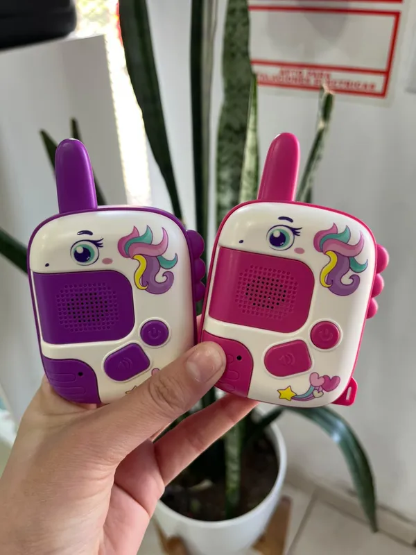 Walkie Talkie Infantil 2 un. - FoxCel