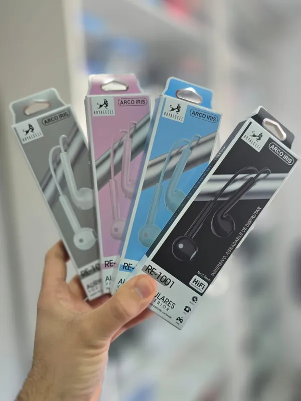 Manos Libres Royal Arco Iris Re-1001 - FoxCel